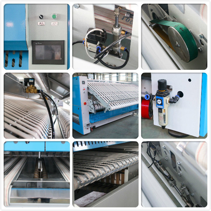 Machine automatique de repassage et de pliage pour vêtements Vitesse de pliage 10-50 M/min 220v/380v