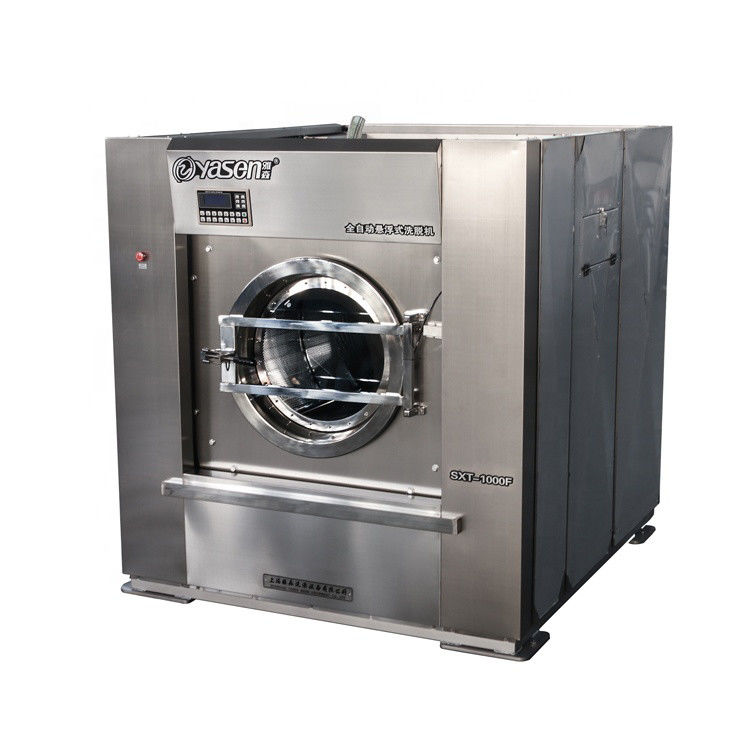 50 kg machine à laver industrielle automatique avec chauffage à la vapeur ou à l'électricité 1,5-15 kW