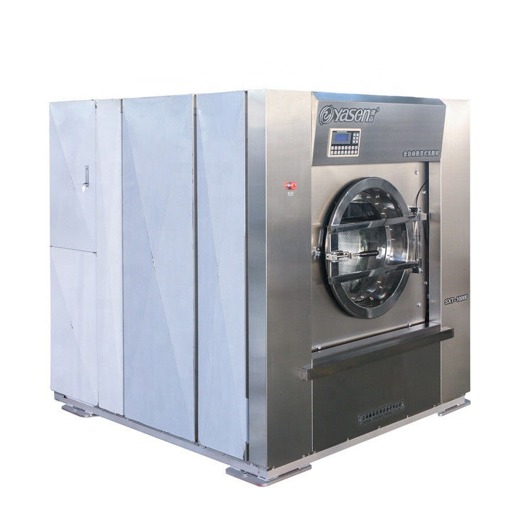 50 kg machine à laver industrielle automatique avec chauffage à la vapeur ou à l'électricité 1,5-15 kW
